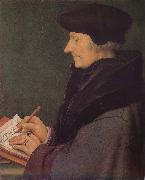 Hans Holbein Erasmus portrait Spain oil painting reproduction
